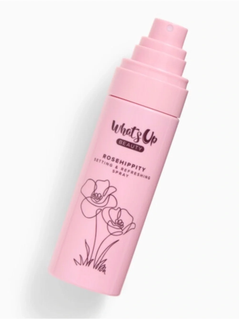 What's Up Beauty Rosehippity Setting & Refreshing Spray - Pink